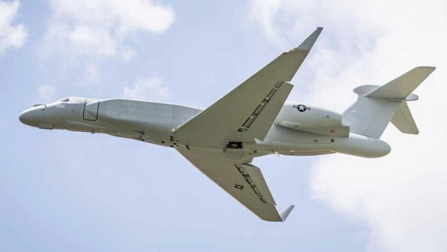 Gulfstream G550 aircraft in U.S. Air Force service