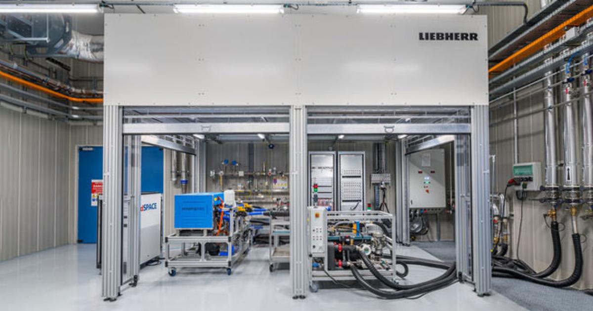 Liebherr Aerospace, hydrogen bench in Toulouse