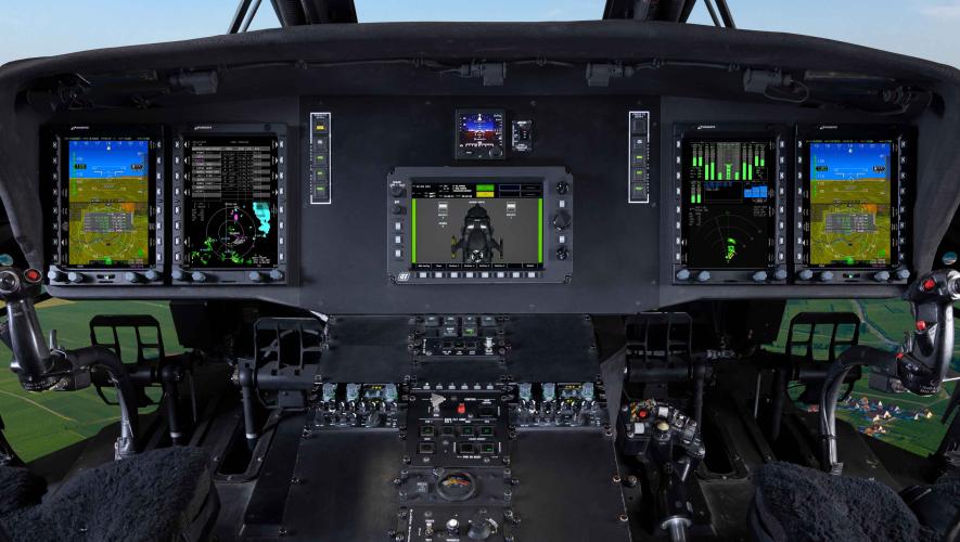 Genesys Avionics in Black Hawk Lima 