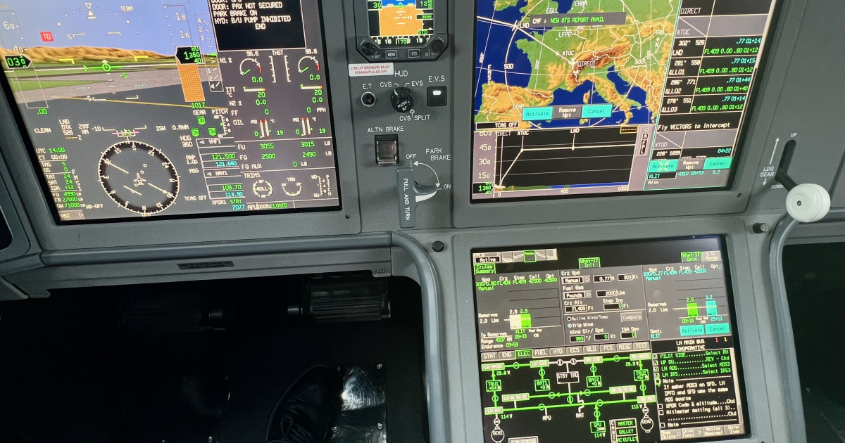 Dassault's EASy IV flight deck