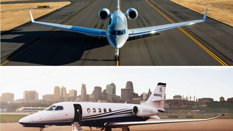 Gulfstream and Citation