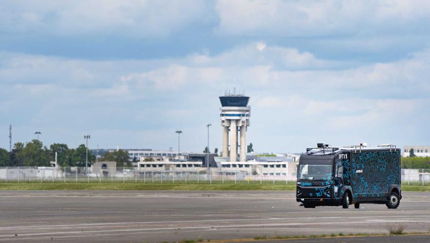 Airbus UpNext's electric truck testbed (Photo: Airbus)