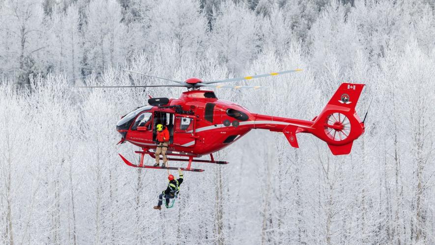 Blackcomb installing Foresight MX on EC135 and Bell 212HP