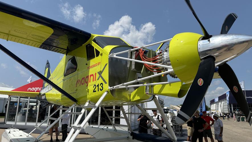 Harbour Air eBeaver electric airplane