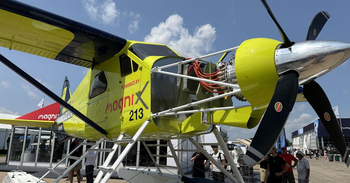 Harbour Air eBeaver electric airplane