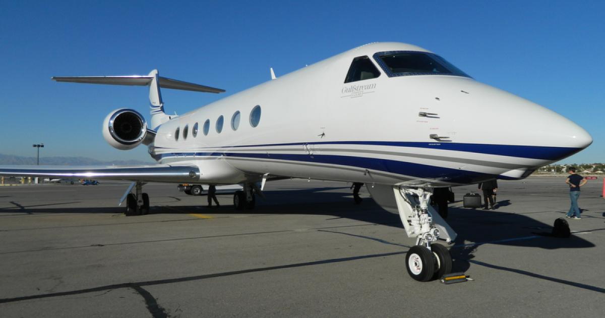 The Gulfstream G550 was among the most transacted heavy jet in the second quarter.