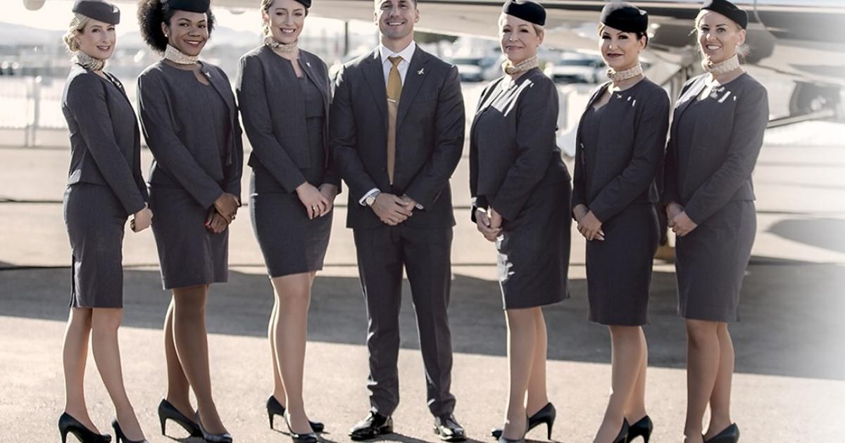 Business aviation flight attendants