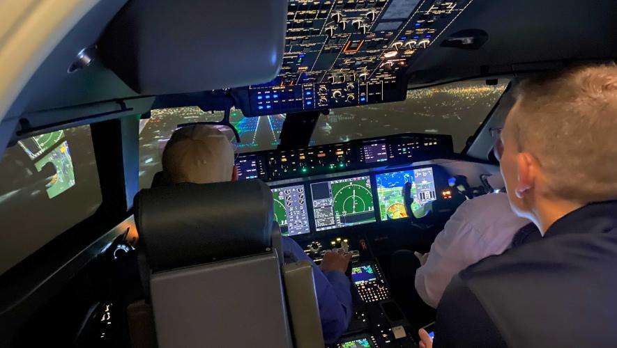 Honeywell cockpit Simulator