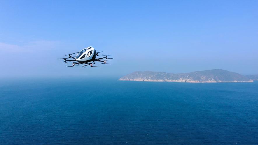 EHang EH216-S eVTOL aircraft