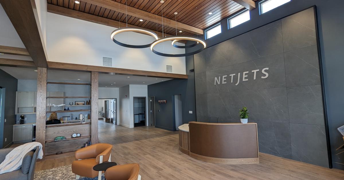 NetJets terminal at KBZN