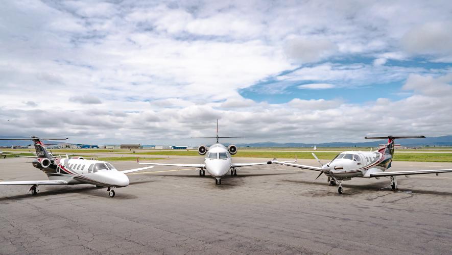 SkyShare fractional ownership fleet