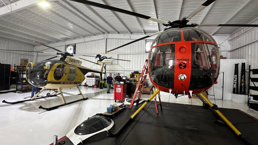 Thoroughbred Aviation's Georgetown, Texas maintenance facility