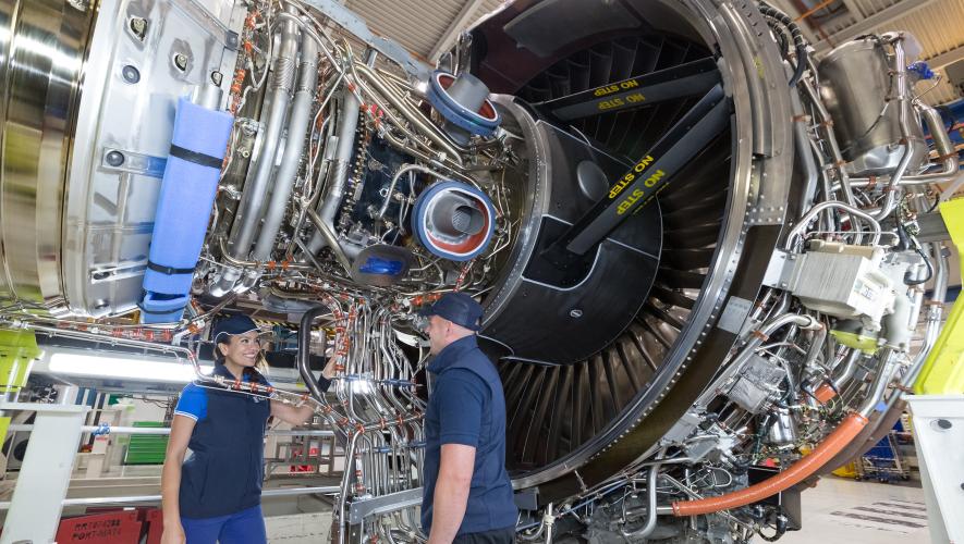 Rolls-Royce Trent XWB engine