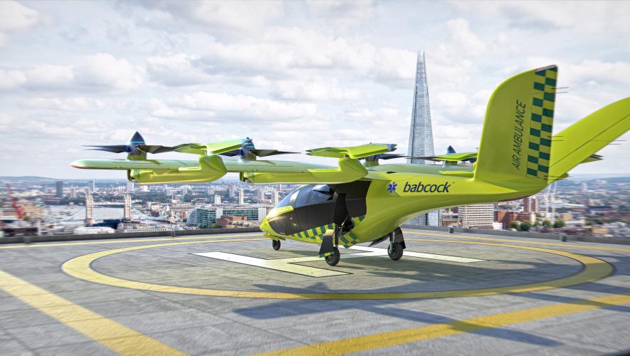 Vertical Aerospace VX4 eVTOL aircraft