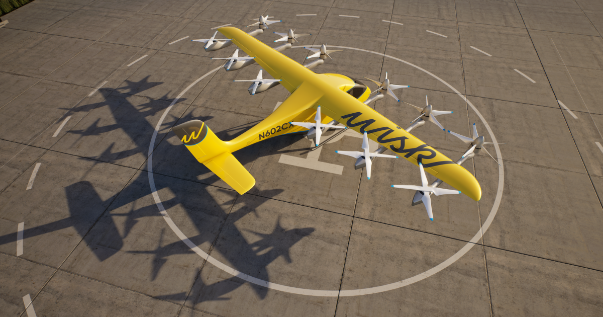 Wisk Aero Generation 6 eVTOL aircraft