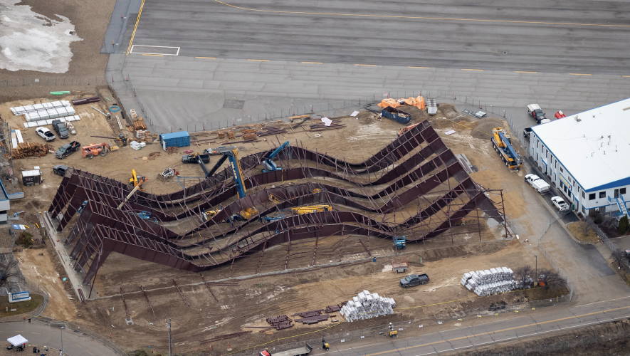 Boise hangar collapse