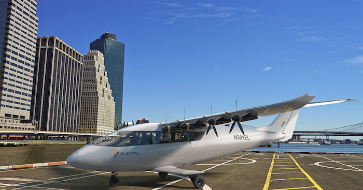 Electra's eSTOL aircraft